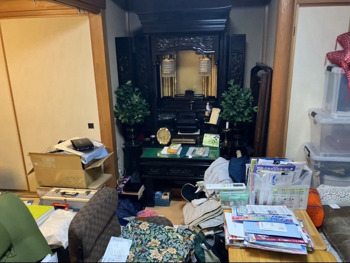 遺品整理の現場